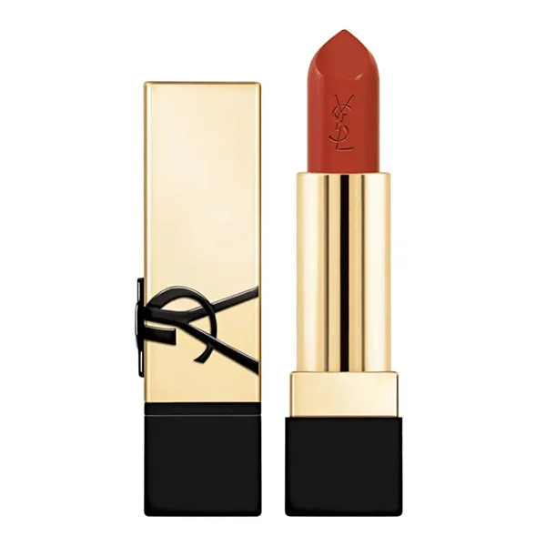 Son YSL Yves Saint Laurent Rouge Pur Couture Lipstick O1 Wild Cinnamon Màu Cam Gạch