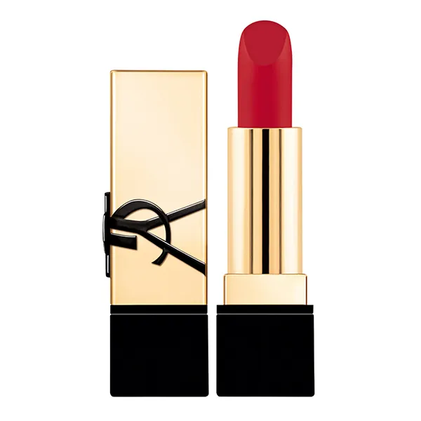 Son Yves Saint Laurent YSL Rouge Pur Couture Caring Satin Lipstick Rouge Muse RM Mini Màu Đỏ Tươi 1.3g - Son Môi - Vua Hàng Hiệu