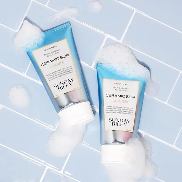 Sữa Rửa Mặt Sunday Riley Ceramic Slip Cleanser French Green Clay 150ml - Sữa Rửa Mặt - Vua Hàng Hiệu