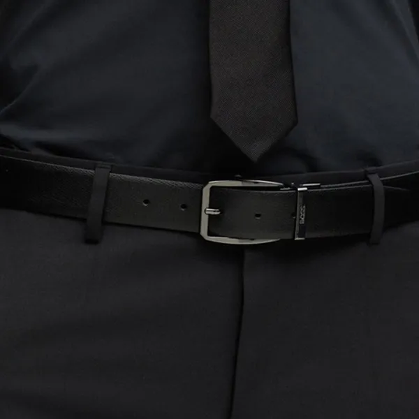 Thắt Lưng Nam Hugo Boss 470148 102 Màu Đen - Thắt lưng - Vua Hàng Hiệu