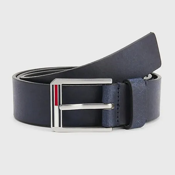 Thắt Lưng Nam Tommy Hilfiger AM0AM09003-C87-85 Màu Xanh Than Size 85 - Thắt lưng - Vua Hàng Hiệu