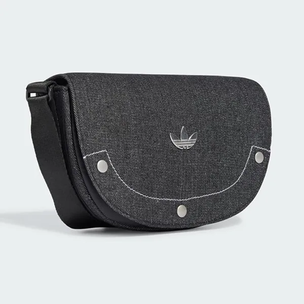 Túi Đeo Chéo Nữ Adidas Female Originals Mini Denim Shoulder Bag IT7366 Màu Đen Xám
