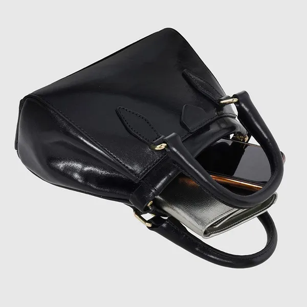 Túi Đeo Chéo Nữ Medici Of Florence Calfskin 2460 3.5 MED246357EBCDF2B7A56 Màu Đen - Túi xách - Vua Hàng Hiệu