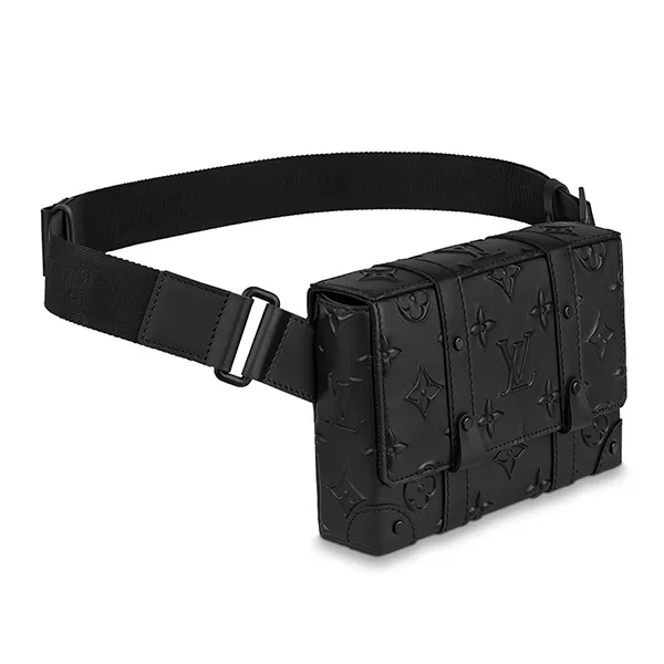 Túi Đeo Vai Louis Vuitton LV Bolsa Trunk Slingbag M57952 Màu Đen