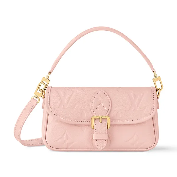 Túi Đeo Vai Nữ Louis Vuitton LV Nano Diane M83566 Màu Hồng - Túi xách - Vua Hàng Hiệu
