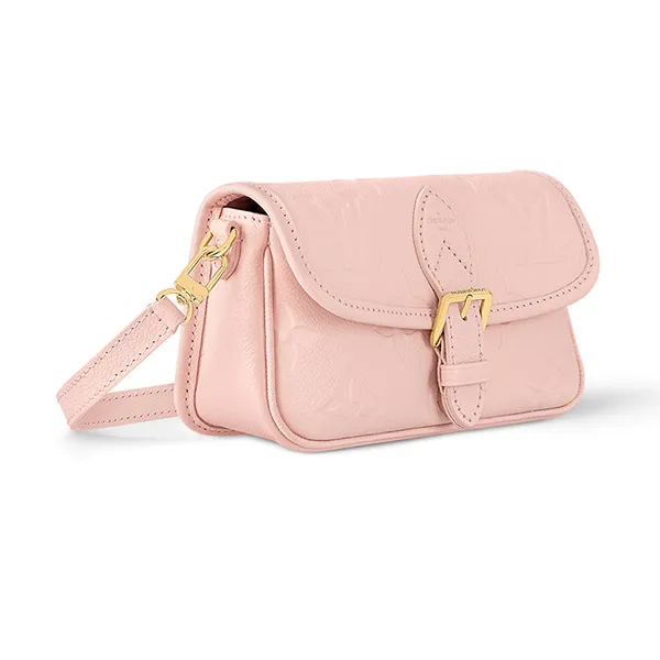 Túi Đeo Vai Nữ Louis Vuitton LV Nano Diane M83566 Màu Hồng - Túi xách - Vua Hàng Hiệu