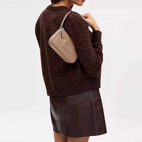 Túi Đeo Vai Nữ Coach Nolita 19 Shoulder Bag CR364 Màu Be