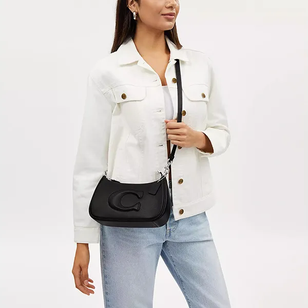 Túi Đeo Vai Nữ Coach Teri Shoulder Bag CR099 Màu Đen