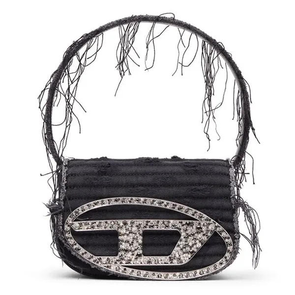 Túi Đeo Vai Nữ Diesel 1DR Iconic Shoulder Bag X08396P6319 Màu Đen