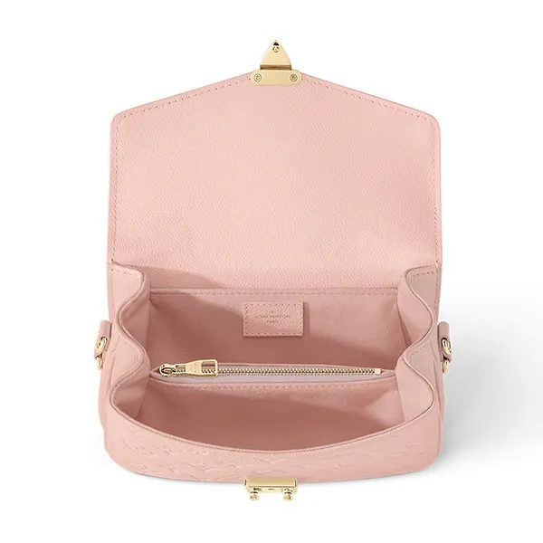 Túi Đeo Vai Nữ Louis Vuitton LV Pochette Métis East West M47045 Màu Hồng - Túi xách - Vua Hàng Hiệu