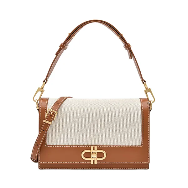 Túi Đeo Vai Nữ Pedro Icon Leather Shoulder Bag Cognac 76610073 Màu Cognac