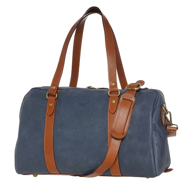 Túi Du Lịch Medici Of Florence Calfskin 1001-2 DL MED100D9EE824 Màu Xanh Denim