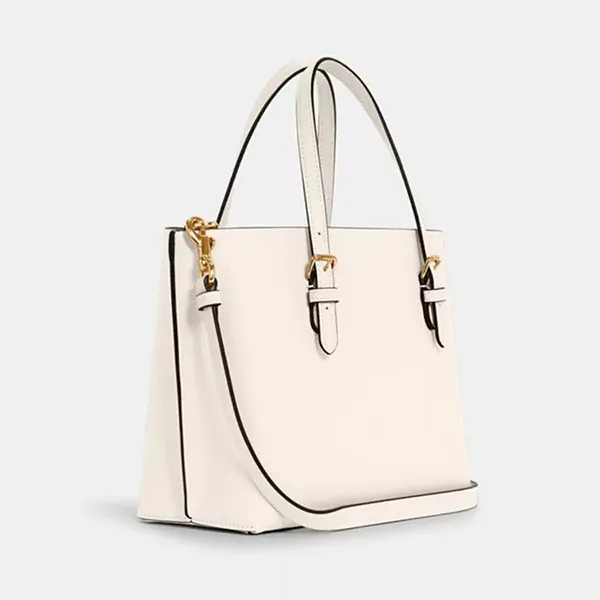 Túi Tote Nữ Coach Mollie Tote Bag 25 C4084 Màu Trắng