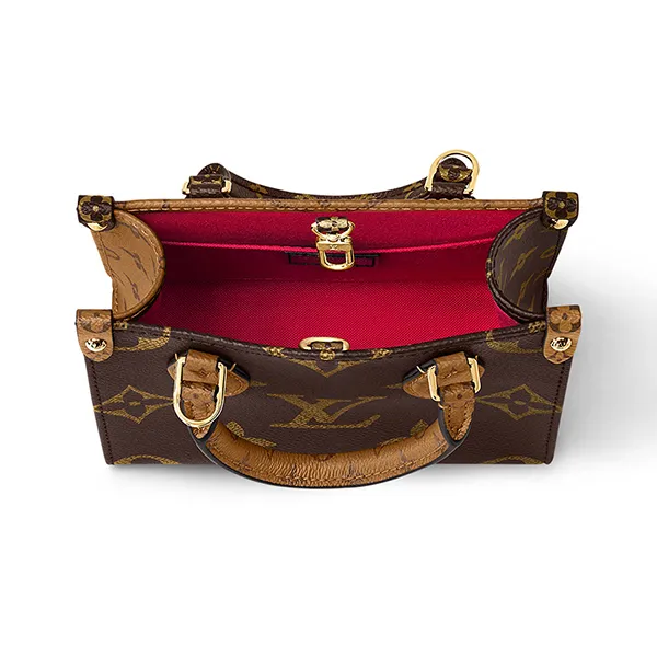 Túi Tote Nữ Louis Vuitton LV OnTheGo BB M46839 Màu Nâu - Túi xách - Vua Hàng Hiệu