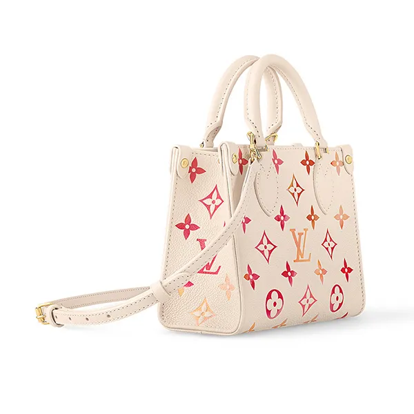 Túi Tote Nữ Louis Vuitton LV OnTheGo BB M47115 Màu Trắng Kem - Túi xách - Vua Hàng Hiệu