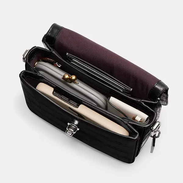 Túi Xách Nữ Coach Cassie Crossbody Bag 19 CP138 Black Màu Đen - Túi xách - Vua Hàng Hiệu