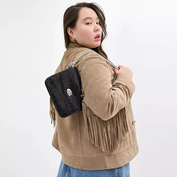Túi Xách Nữ Coach Cassie Crossbody Bag 19 CP138 Black Màu Đen - Túi xách - Vua Hàng Hiệu
