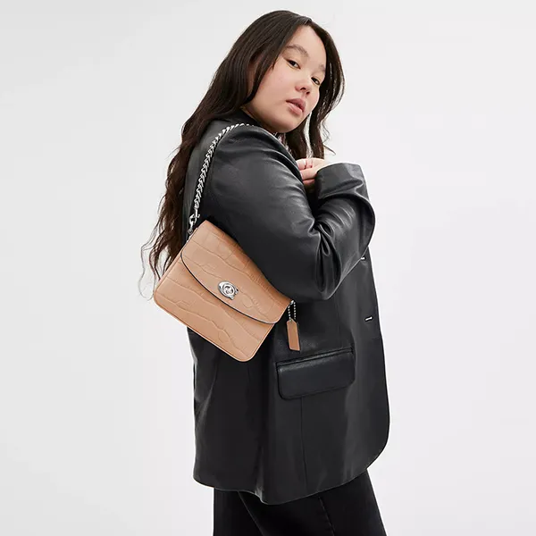 Túi Xách Nữ Coach Cassie Crossbody Bag 19 CP138 Buff Màu Vàng Nâu