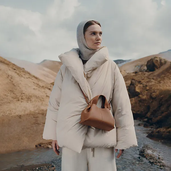Túi Xách Nữ Polène Numéro Neuf Mini Edition Textured Camel Màu Camel - Túi xách - Vua Hàng Hiệu