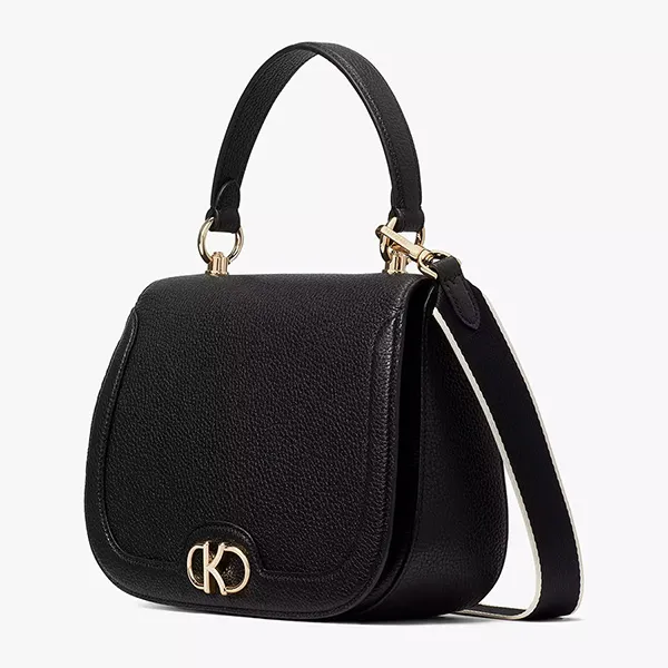 Túi Xách Tay Nữ Kate Spade Kyla Top Handle Saddle Bag Màu Đen