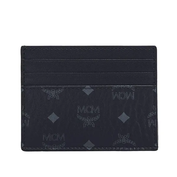 Ví Đựng Thẻ MCM Card Case Visetos Original Màu Đen - Túi xách - Vua Hàng Hiệu
