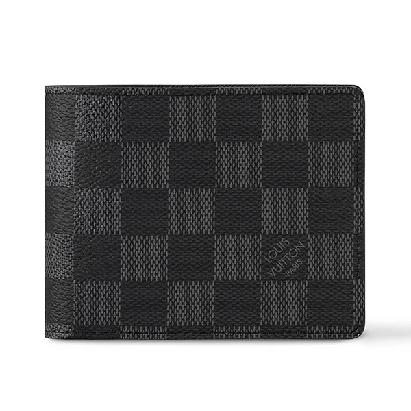 Ví Nam Louis Vuitton LV Multiple Damier Wallet N62663 Màu Xám - Túi xách - Vua Hàng Hiệu
