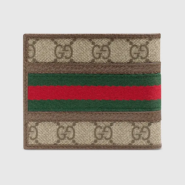 Ví Nam Gucci Ophidia GG 597606 96IWT 8745 Màu Nâu - Túi xách - Vua Hàng Hiệu