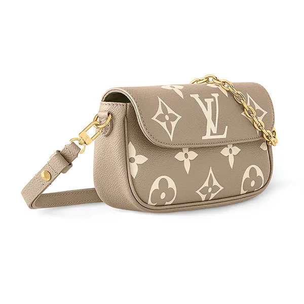 Túi Đeo Vai Nữ Louis Vuitton LV Wallet On Chain Ivy M82211 Màu Xám Kem - Túi xách - Vua Hàng Hiệu