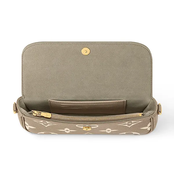 Túi Đeo Vai Nữ Louis Vuitton LV Wallet On Chain Ivy M82211 Màu Xám Kem - Túi xách - Vua Hàng Hiệu