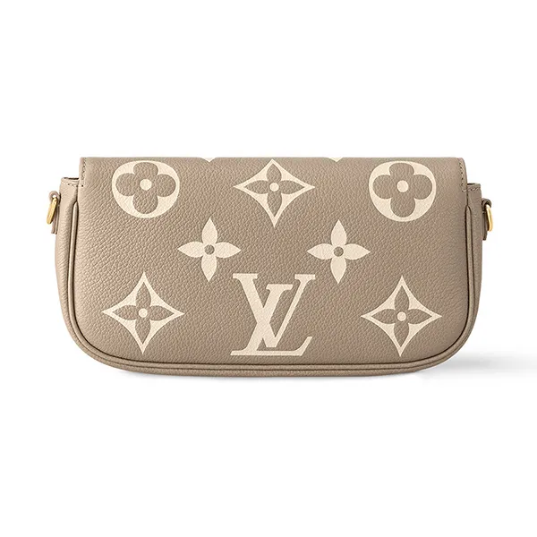 Ví Nữ Louis Vuitton LV Wallet On Chain Ivy M82211 Màu Xám - Kem