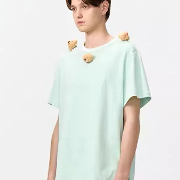 Áo Phông 13 De Marzo Doozoo Logo Round Neck Tshirt Green Màu Xanh Lá