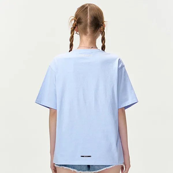Áo Phông 13 De Marzo Doozoo Vertical Logo T-Shirt Blue Màu Xanh Blue
