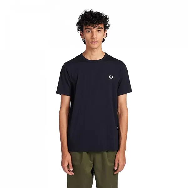 Áo Phông Nam Fred Perry Ringer Tshirt M3519 Màu Xanh Navy Size S - Thời trang - Vua Hàng Hiệu