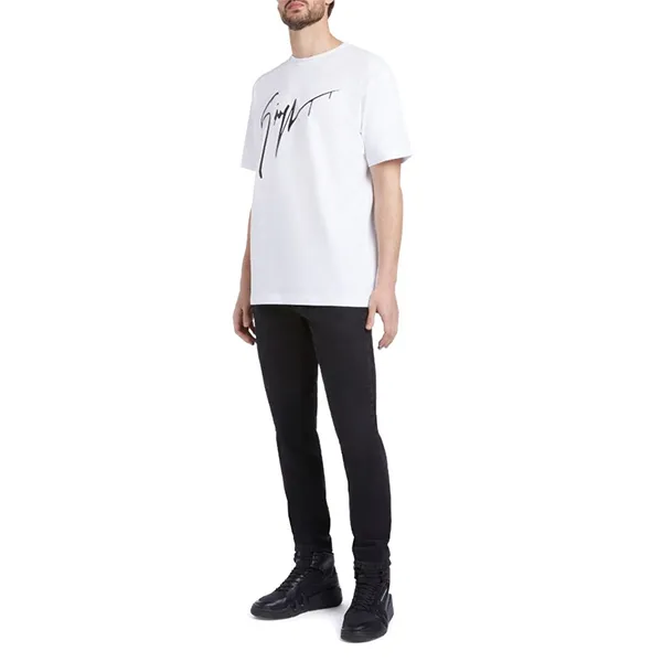 Áo Phông Nam Giuseppe Zanotti Tshirt ERU20215 Màu Trắng Size L - Thời trang - Vua Hàng Hiệu