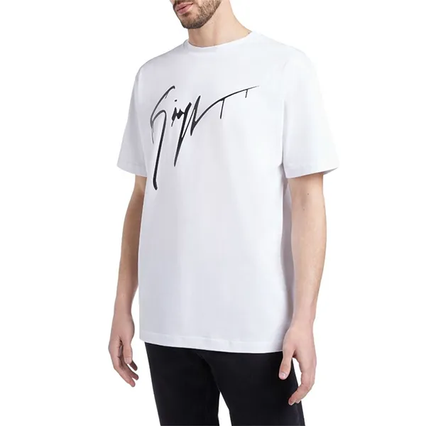 Áo Phông Nam Giuseppe Zanotti Tshirt ERU20215 Màu Trắng Size L - Thời trang - Vua Hàng Hiệu