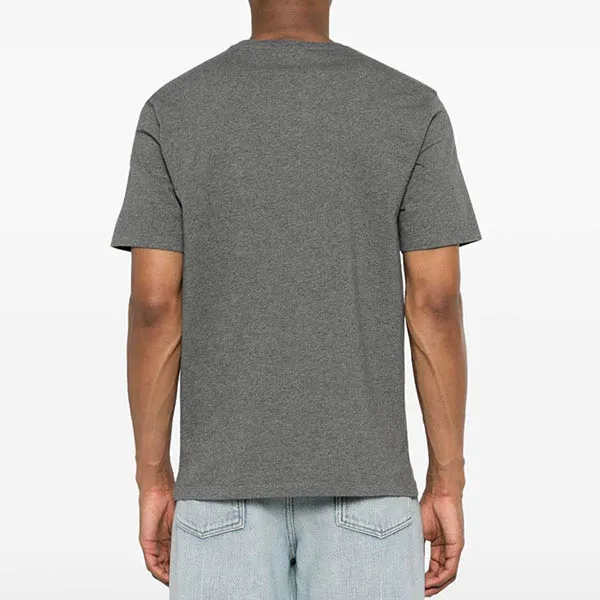 Áo Phông Nam Maison Kitsuné Grey With Bold Fox Head Logo Embroidered LM00104KJ0008H170 Tshirt Màu Xám Size S - Thời trang - Vua Hàng Hiệu