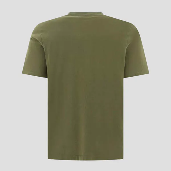 Áo Phông Nam Maison Kitsuné Military Green With Chilax Fox Logo Embroidered LM00110KJ0008P384 Tshirt Màu Xanh Rêu Size M - Thời trang - Vua Hàng Hiệu