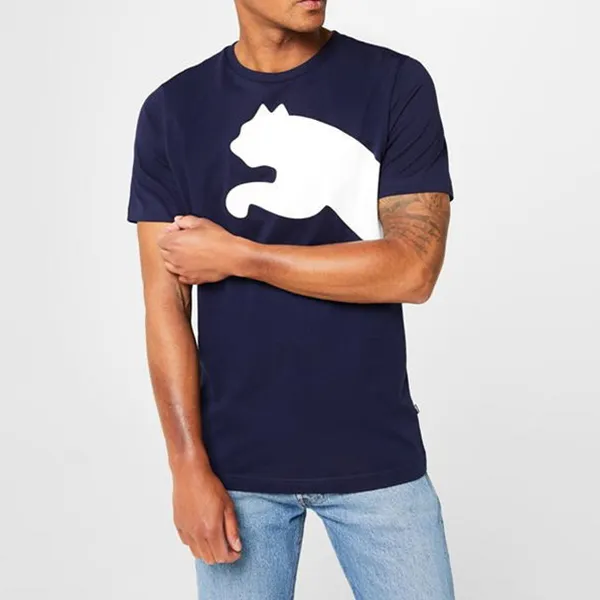 Áo Phông Nam Puma Big Cat Tshirt Màu Xanh Navy Size S