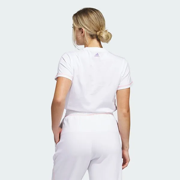 Áo Phông Nữ Adidas Sports Statement Short Sleeve Tshirt IC1648 Màu Trắng Size S - 4