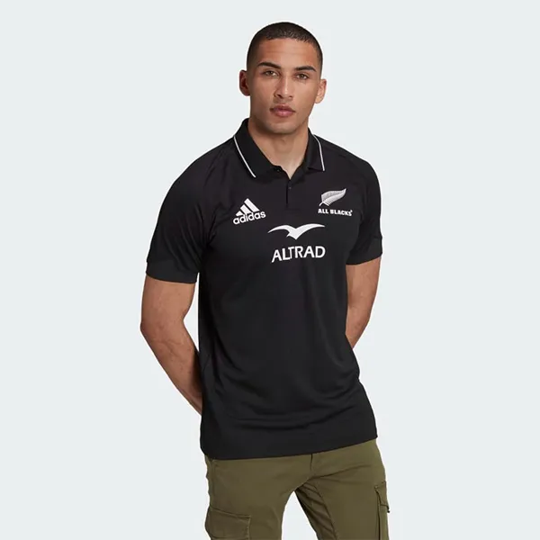 Áo Polo Nam Adidas All Blacks Rugby Home Polo Shirt HG7297 Màu Đen Size S - 1
