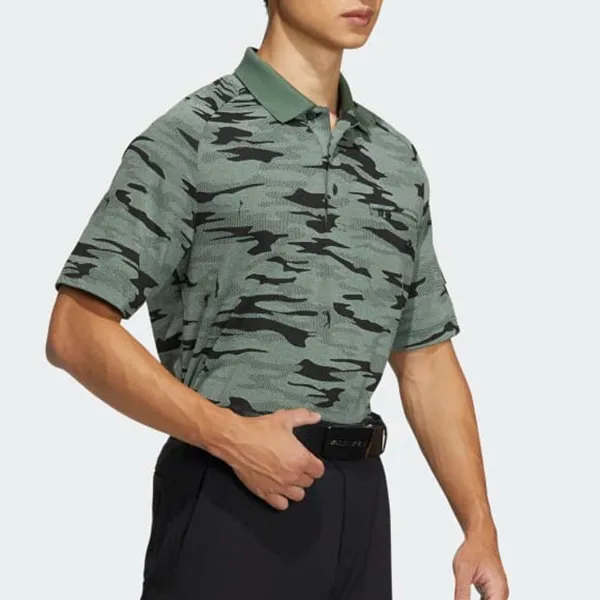 Áo Polo Nam Adidas Go-To Camouflage Polo Shirt HG3240 Màu Xanh Camo Size M