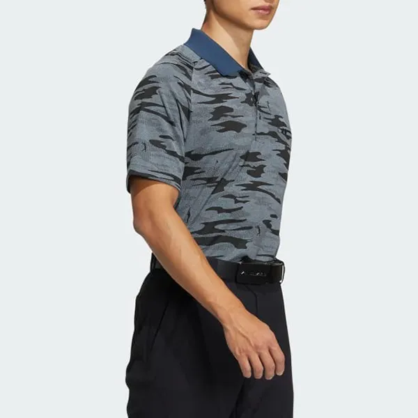 Áo Polo Nam Adidas Go-To Camouflage Polo Shirt HG3244 Màu Camo Ghi Xám Size S