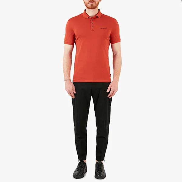 Áo Polo Nam Armani Exchange Regular Fit Buttoned TShirt 8NZF80 Z8H4Z Màu Cam Size XS - Thời trang - Vua Hàng Hiệu