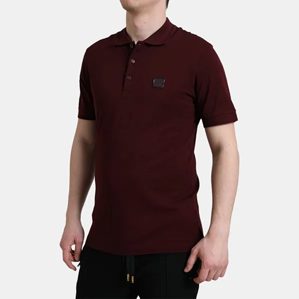 Áo Polo Nam Dolce & Gabbana D&G Polo Shirt G8MM8Z G7VLA M2762 Màu Đỏ Mận Size 46 - Thời trang - Vua Hàng Hiệu