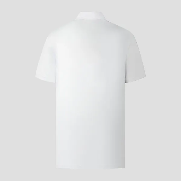 Áo Polo Nam Dolce & Gabbana D&G With Logo Embroidered G8KI2Z G7L8M W0800 Màu Trắng Size 46