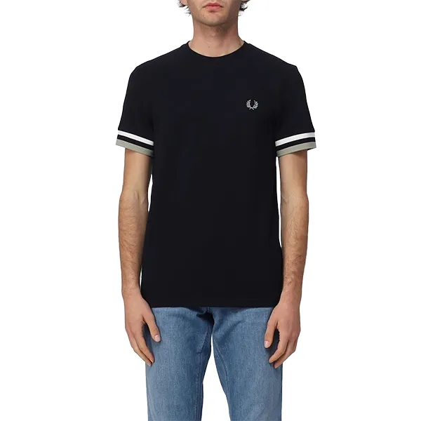 Áo Polo Nam Fred Perry Embroidered Logo Short Sleeved Tshirt Màu Xanh Navy Size XS - Thời trang - Vua Hàng Hiệu