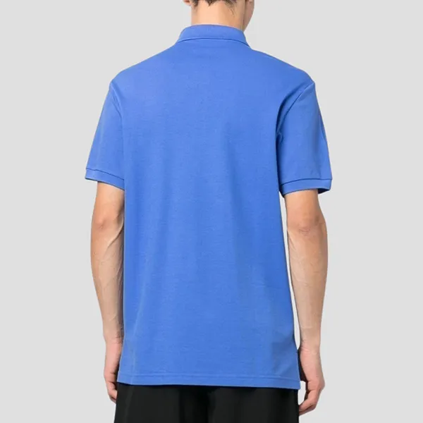 Áo Polo Nam Moschino Blue With Bear Logo Embroidered A16032042 0297 Màu Xanh