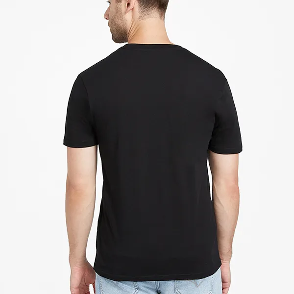 Áo Thun Nam Guess Rollan Skull Graphic Tee XBRI58KAK90 - PA05 Màu Đen Họa Tiết Size XS
