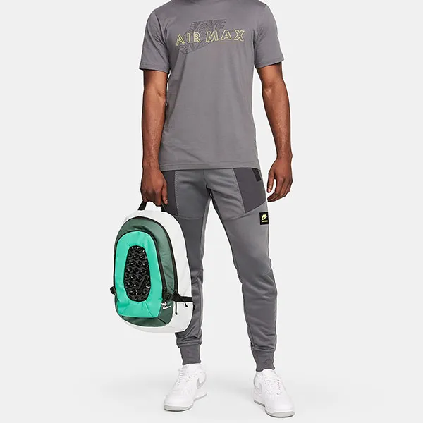 Balo Nike Air Backpack DV6245-034 Màu Xanh Phối Trắng