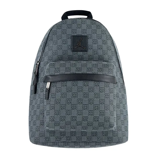 Balo Nike Jordan Monogram Backpack MA0758-G9Q Màu Xám Đen - 1